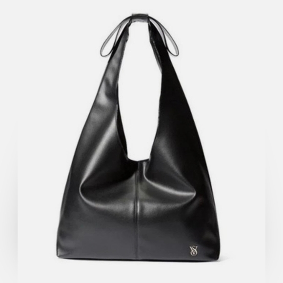 Victoria's Secret Black Bow Tote Bag - Picture 2 of 3